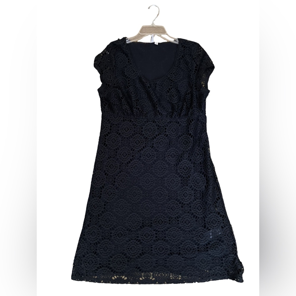 Madison Brand Woman’s Size Large Black Dress